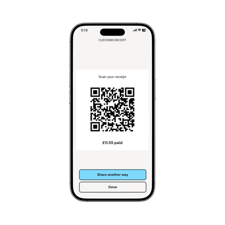 Zempler App - Scan to get your receipt